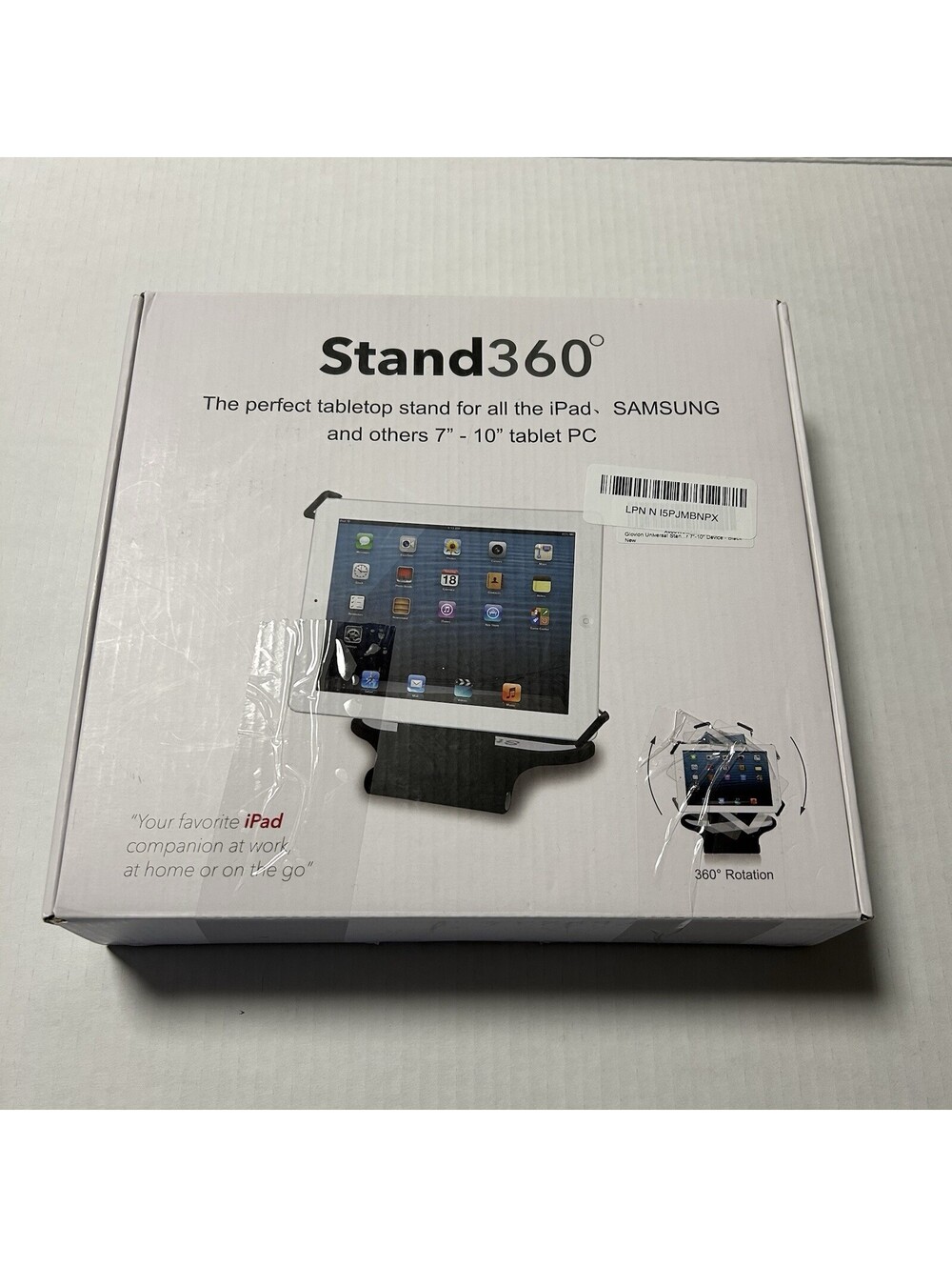 Stand 360 Tabletop Stand for tablet, iPad, Samsung & Others | 7" - 10" Like New